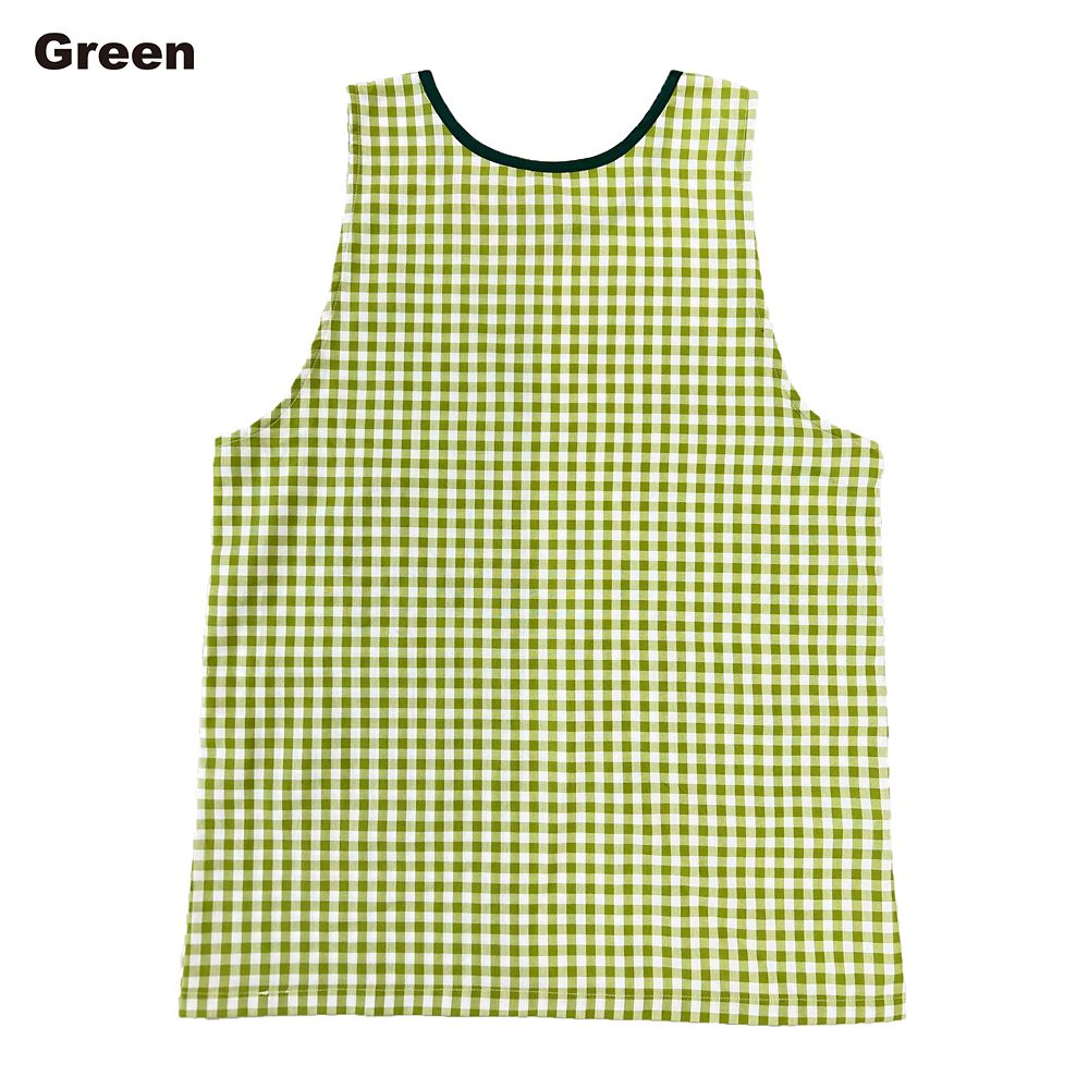 プー 先染めラン型エプロン