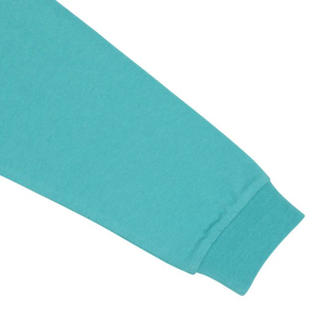 【ベビードール】ミッキー 親子お揃い デニムポケットロンT 9688K / ベビーサイズ キッズ トップス 長袖 Tシャツ クルーネック カットソー リンクコーデ ペアルック 親子コーデ 天竺素材 春秋冬