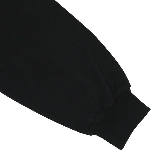 【ベビードール】ミッキー 親子お揃い デニムポケットロンT 9688A / 大人 ユニセックス 男女兼用 リンクコーデ ペアルック 親子コーデ トップス 長袖 Tシャツ クルーネック カットソー 天竺素材 春秋冬