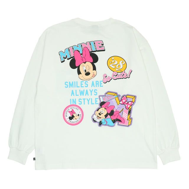 【ベビードール】ミニー 親子お揃い デニムポケットロンT 9688A / 大人 ユニセックス 男女兼用 リンクコーデ ペアルック 親子コーデ トップス 長袖 Tシャツ クルーネック カットソー 天竺素材 春秋冬