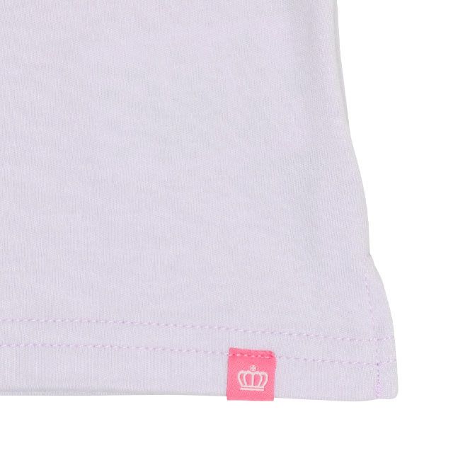 【ベビードール】ラプンツェル プリンセス / チュール袖ロンT 9689K / キッズ トップス 長袖 ボリューム袖 ドットチュール お姫様 ガーリー