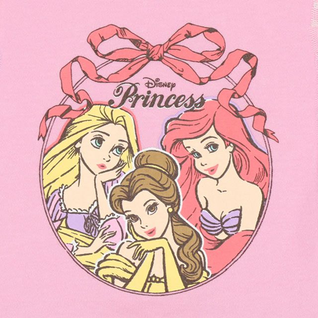 【ベビードール】プリンセス / ドッキングワンピース 9690K / ベル アリエル ラプンツェル キッズ 長袖 スカート チュール フリル ガーリー お姫様