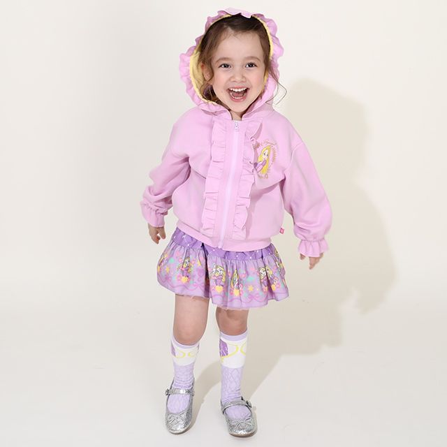 【ベビードール】ラプンツェル プリンセス フリル ジップパーカー 9691K