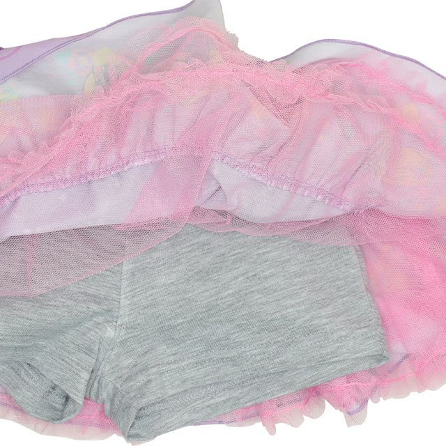 【ベビードール】ラプンツェル プリンセス / ボリュームスカート 9692K / キッズ ボトム スカート インナーパンツ付き ウエスト総ゴム ゴム穴付き お姫様 ガーリー