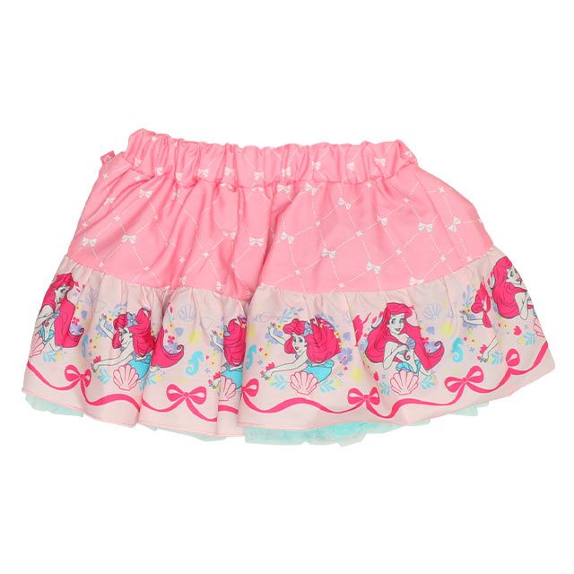 【ベビードール】アリエル プリンセス / ボリュームスカート 9692K / キッズ ボトム スカート インナーパンツ付き ウエスト総ゴム ゴム穴付き お姫様 ガーリー