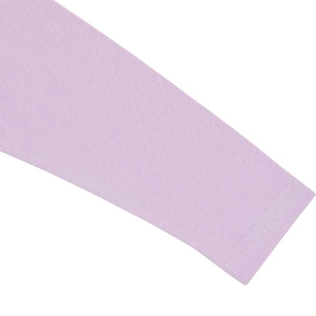 【ベビードール】アリエル プリンセス / 肩フリルロンT 9693K / キッズ トップス 長袖 立体モチーフ 一部ラメプリント、チュール 天竺素材 お姫様 ガーリー