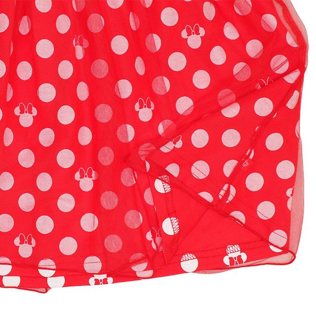 【ベビードール】ミニー なりきるワンピース 8724K / ベビーサイズ キッズ 長袖 ワンピ スカート 仮装 コスチューム コスプレ ガーリー