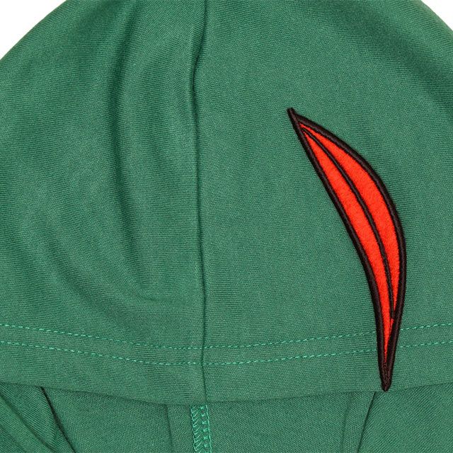 【ベビードール】ピーター・パン なりきるパーカー&ロングパンツ セットアップ 9749K / ベビーサイズ キッズ 長袖 長ズボン 上下セット ウエスト総ゴム ゴム穴付き 仮装 コスチューム コスプレ