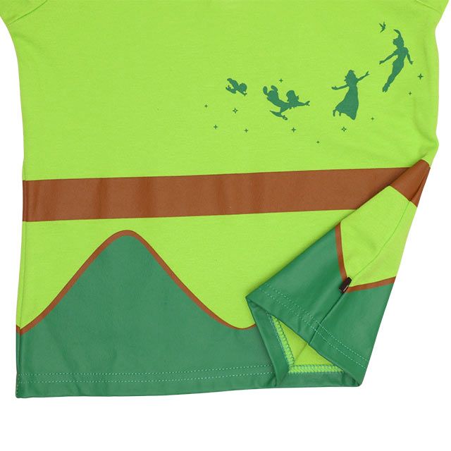 【ベビードール】ピーター・パン なりきるパーカー&ロングパンツ セットアップ 9749K / ベビーサイズ キッズ 長袖 長ズボン 上下セット ウエスト総ゴム ゴム穴付き 仮装 コスチューム コスプレ