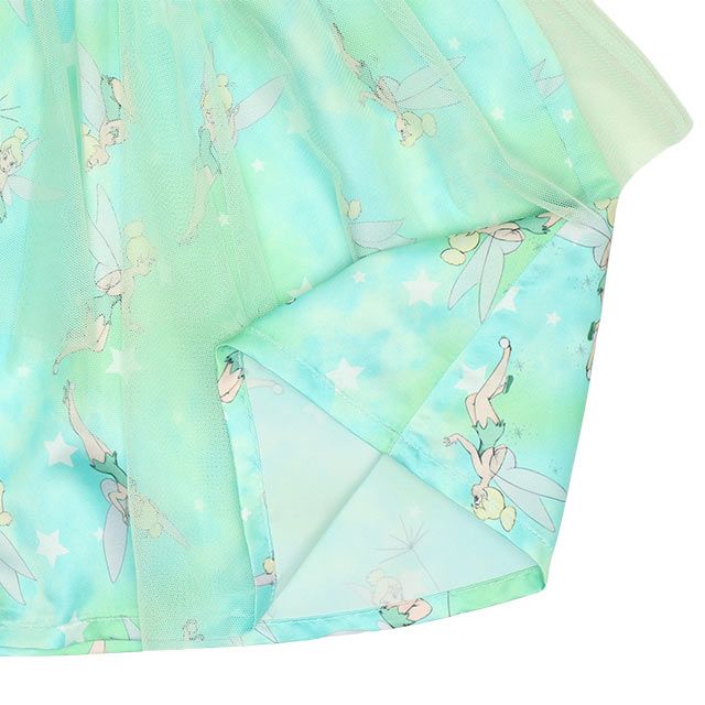 【ベビードール】ティンカーベル なりきるワンピース 8724K / ベビーサイズ キッズ 長袖 ワンピ スカート 仮装 コスチューム コスプレ ガーリー