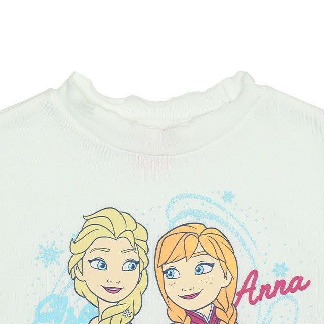 【ベビードール】ベル プリンセス / ボリューム袖トレーナー 9803K / キッズ トップス 長袖 リボン付きチュール袖 ボリューム袖 ガーリー