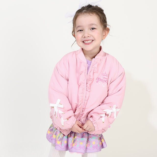 【ベビードール】ラプンツェル アリエル ベル プリンセス / フリル中綿ブルゾン 9804K