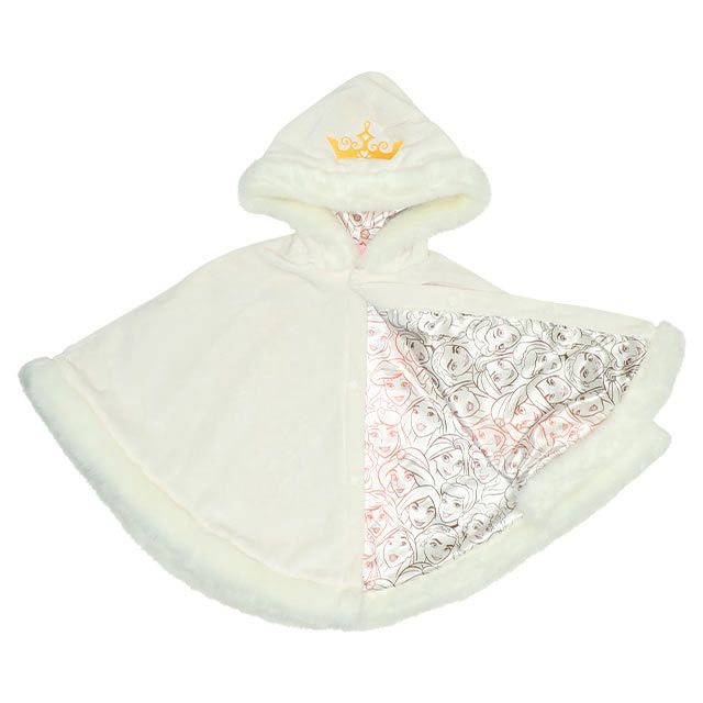 【ベビードール】アリエル ラプンツェル ベル モアナ 白雪姫 ポカホンタス オーロラ姫 ジャスミン プリンセスケープ 9805K 雑貨 ベビー キッズ 女の子