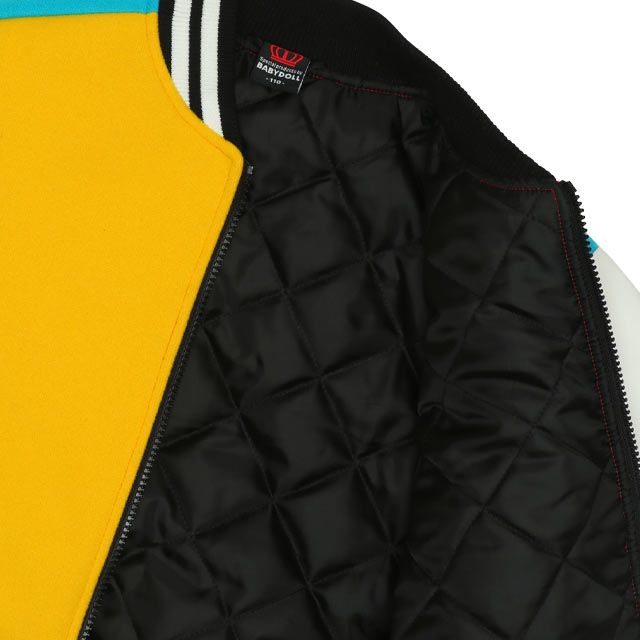 【ベビードール】バズ・ライトイヤー ウッディ ジェシー レックス リトル・グリーン・メン 親子お揃い トイ・ストーリー 配色スタジャン 9807K