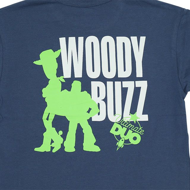 【ベビードール】ウッディ バズ・ライトイヤー トイ・ストーリー レタリング ロンT 9809K キッズ 男の子 女の子