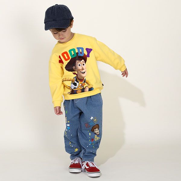 【ベビードール】ウッディ トイ・ストーリー キャラクター サガラ ロゴ トレーナー 9811K キッズ 男の子 女の子