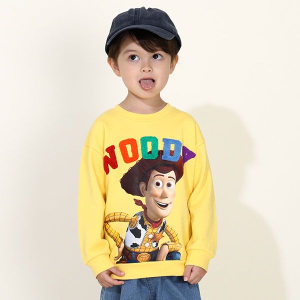 【ベビードール】ウッディ トイ・ストーリー キャラクター サガラ ロゴ トレーナー 9811K キッズ 男の子 女の子