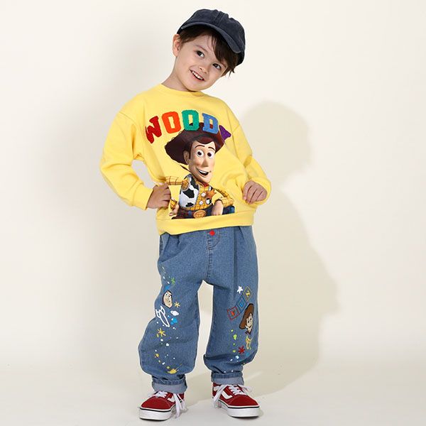 【ベビードール】ウッディ トイ・ストーリー キャラクター サガラ ロゴ トレーナー 9811K キッズ 男の子 女の子