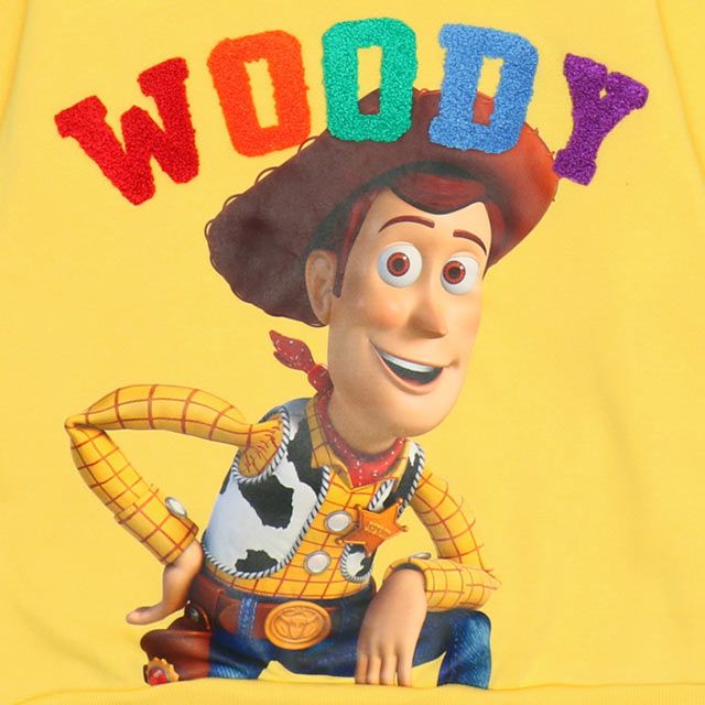 【ベビードール】ウッディ トイ・ストーリー キャラクター サガラ ロゴ トレーナー 9811K キッズ 男の子 女の子
