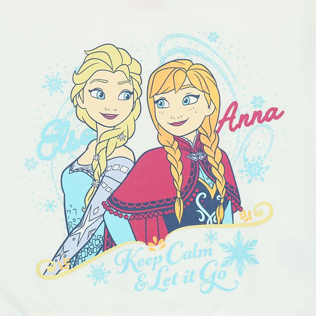 【ベビードール】アナ エルサ プリンセス ボリューム袖 トレーナー 9803K ベビー キッズ 男の子 女の子