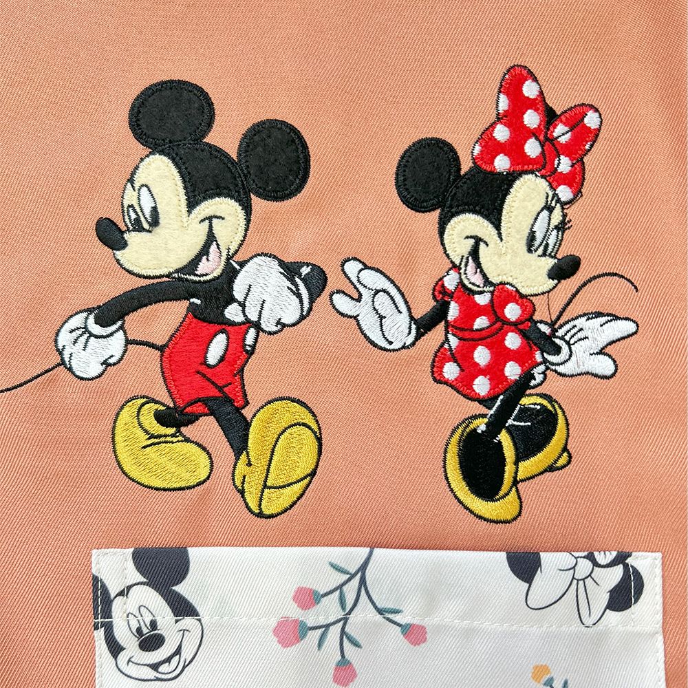 ミッキー ＆ミニーラン型エプロン