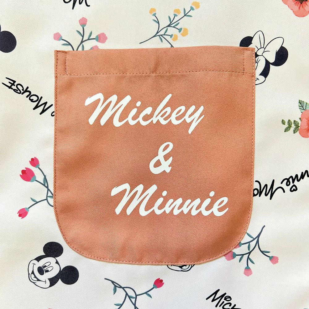 ミッキー ＆ミニーラン型エプロン