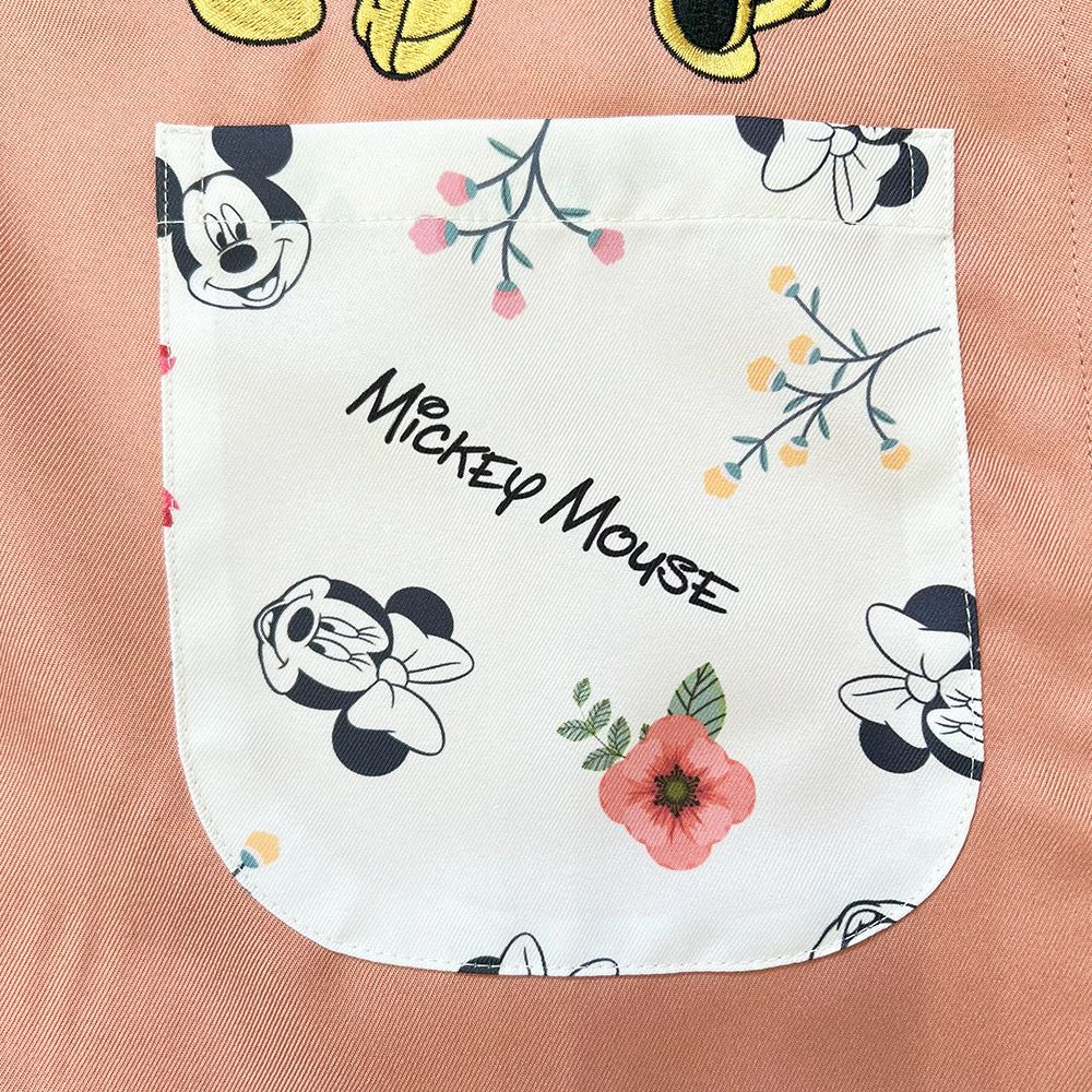 ミッキー ＆ミニーラン型エプロン