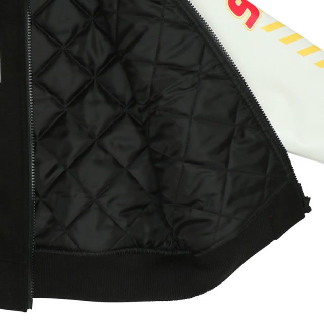 【ベビードール】カーズ スタジャン 9815K / ベビーサイズ キッズ トップス アウター 羽織 ジャンパー ジャケット ブルゾン 90cmのみファスナーガード付き ライトニング・マックィーン