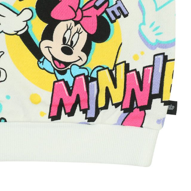 【ベビードール】ミッキー ドナルド 親子お揃い 総柄トレーナー 9845K 子供服 男の子 女の子
