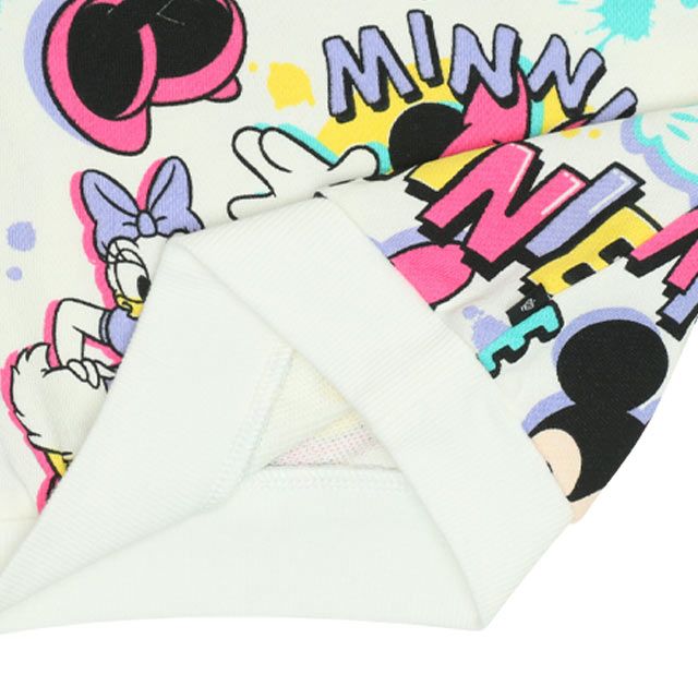 【ベビードール】ミッキー ドナルド 親子お揃い 総柄トレーナー 9845K 子供服 男の子 女の子