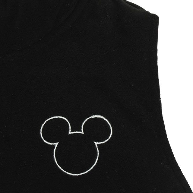 【ベビードール】ミッキーフレンズ リバーシブル中綿ベスト 9846K / ベビーサイズ キッズ トップス アウター ベスト 袖なし ノースリーブ ボア素材 フリース 秋冬 あったか 防寒 ミッキー ミニー ドナルド デイジー プルート グーフィー