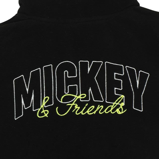 【ベビードール】ミッキーフレンズ リバーシブル中綿ベスト 9846K / ベビーサイズ キッズ トップス アウター ベスト 袖なし ノースリーブ ボア素材 フリース 秋冬 あったか 防寒 ミッキー ミニー ドナルド デイジー プルート グーフィー