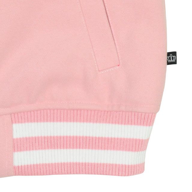 【ベビードール】ミニー 親子お揃い スタジャン 9847K / ベビーサイズ キッズ リンクコーデ ペアルック 親子コーデ 長袖 トップス ジャンパー スタジアムジャンパー ジャケット アメカジ