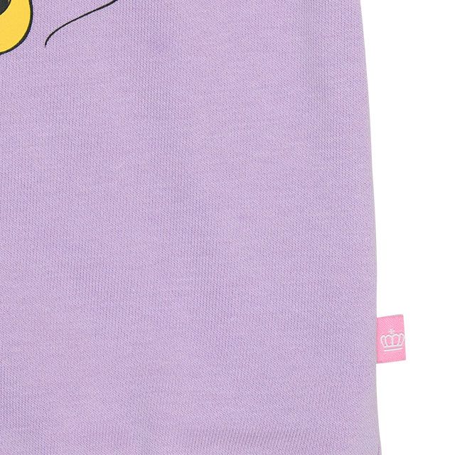 【ベビードール】フリル襟付きトレーナー 9848K / ベビーサイズ キッズ トップス 長袖 スウェット素材 春秋冬 ガーリー ミッキー ミニー