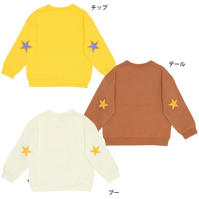 【ベビードール】チップ 柄パッチワーク トレーナー 9849K ベビー キッズ 男の子 女の子