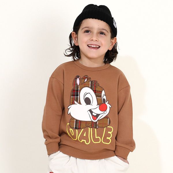 【ベビードール】デール 柄パッチワーク トレーナー 9849K ベビー キッズ 男の子 女の子