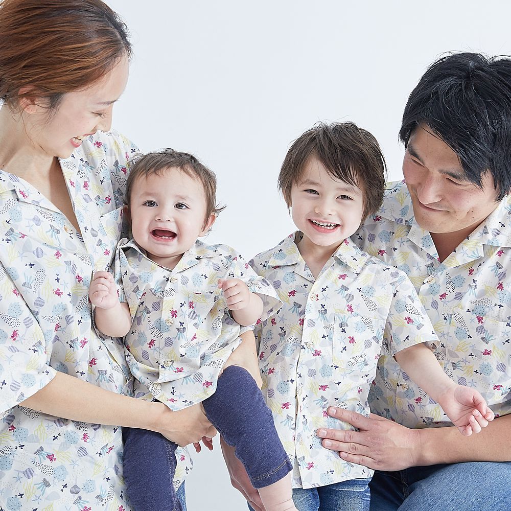 公式 ショップディズニー Kids アロハ風半袖シャツ セバスチャン The Little Mermaid