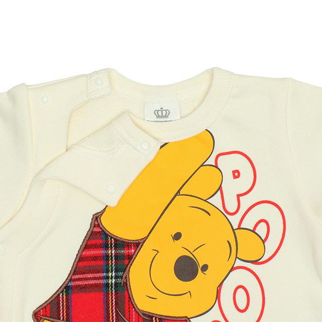 【ベビードール】デール 柄パッチワーク ドッキングロンパース 9863B ベビー