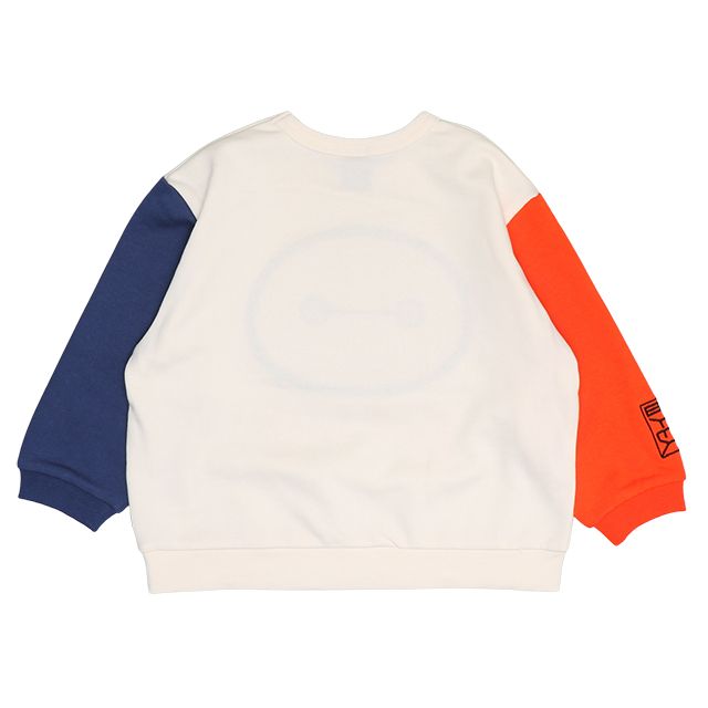 【ベビードール】ベイマックス サガラトレーナー 9895K / ベビーサイズ キッズ トップス 長袖 スウェット プルオーバー サガラ刺繍 もこもこ 春秋冬