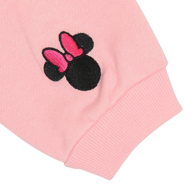 【ベビードール】プー サガラトレーナー 9895K / ベビーサイズ キッズ トップス 長袖 サガラ スウェット素材 袖口ワンポイント刺繍 春秋冬