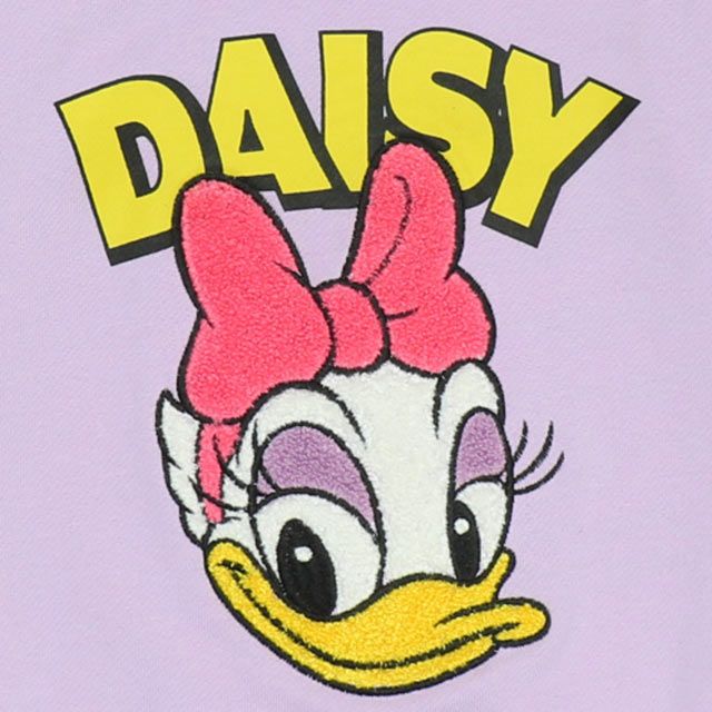 【ベビードール】デイジー サガラトレーナー 9895K / ベビーサイズ キッズ トップス 長袖 サガラ スウェット素材 袖口ワンポイント刺繍 春秋冬