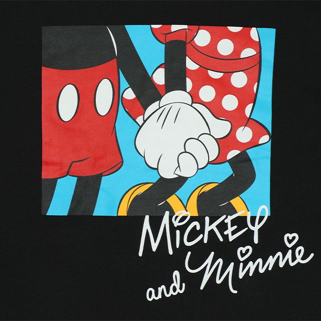 【ベビードール】ミッキー親子お揃い バックプリント パーカー 9896A 大人 ユニセックス 男女兼用 レディース メンズ