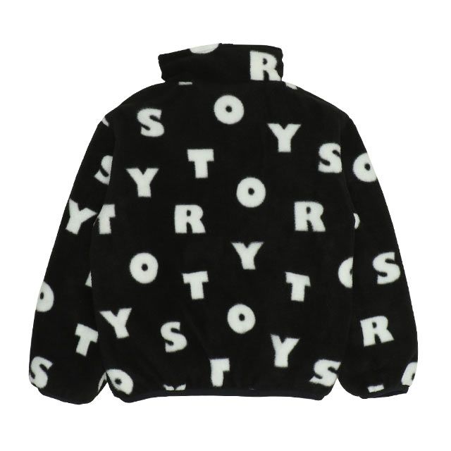 【ベビードール】トイ・ストーリー リバーシブルアウター 9898K / ウッディ バズ・ライトイヤー ジェシー レックス ハム スリンキー・ドッグ エイリアン リトルグリーンメン 中綿 フリース 2WAY ブルゾン フードなし ベビーサイズ キッズ