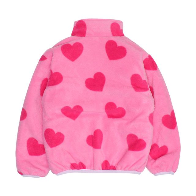 【ベビードール】プリンセス / リバーシブルアウター 9899K / ラプンツェル アリエル ベル 中綿 フリース 2WAY ブルゾン フードなし ベビーサイズ キッズ 女の子