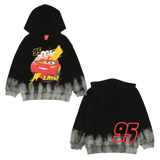 【ベビードール】ライトニング・マックイーン カーズ ブリーチ裏毛パーカー 9974K (ボトムス別売り) 子供服 キッズ 男の子 女の子