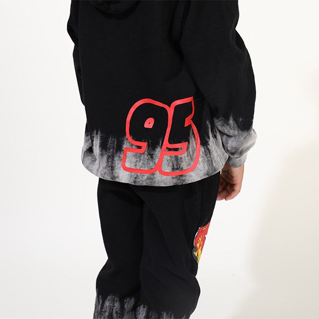 【ベビードール】ライトニング・マックイーン カーズ ブリーチ裏毛パーカー 9974K (ボトムス別売り) 子供服 キッズ 男の子 女の子