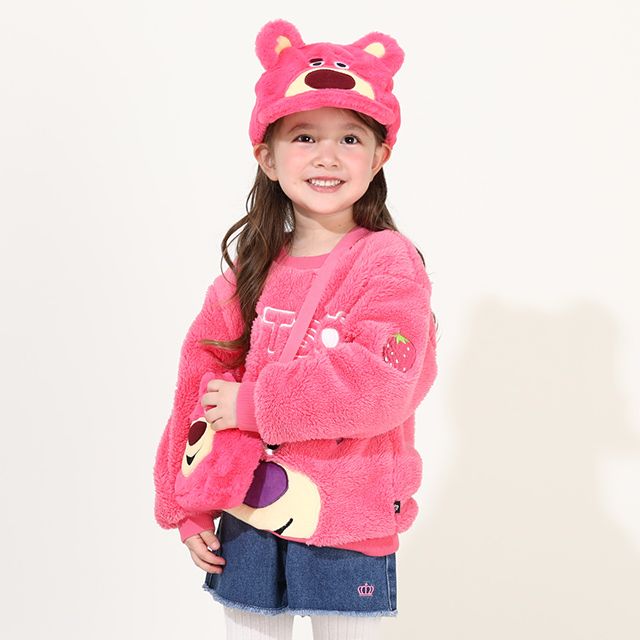 【ベビードール】ロッツォ ボアトレーナー 9979K / トイ・ストーリー ベビーサイズ キッズ トップス 長袖 シャギーボア素材 もこもこ 秋冬