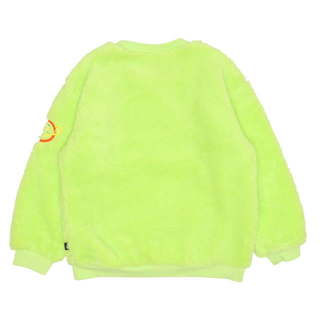 【ベビードール】リトルグリーンメン ボアトレーナー 9979K / トイ・ストーリー ベビーサイズ キッズ トップス 長袖 シャギーボア素材 もこもこ 秋冬