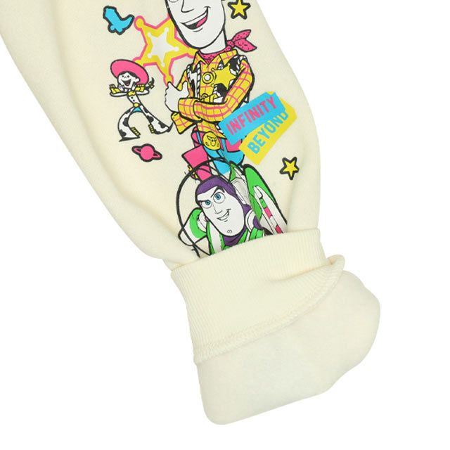 【ベビードール】親子お揃い トイ・ストーリー 裏起毛パーカー 9980K / ベビーサイズ キッズ トップス 長袖 秋冬 裏起毛 ウッディ バズ ジェシー リトルグリーンメン レックス