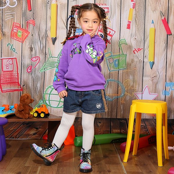 【ベビードール】親子お揃い トイ・ストーリー 裏起毛パーカー 9980K / ベビーサイズ キッズ トップス 長袖 秋冬 裏起毛 ウッディ バズ ジェシー リトルグリーンメン レックス